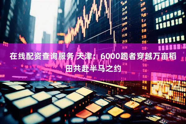 在线配资查询服务 天津：6000跑者穿越万亩稻田共赴半马之约